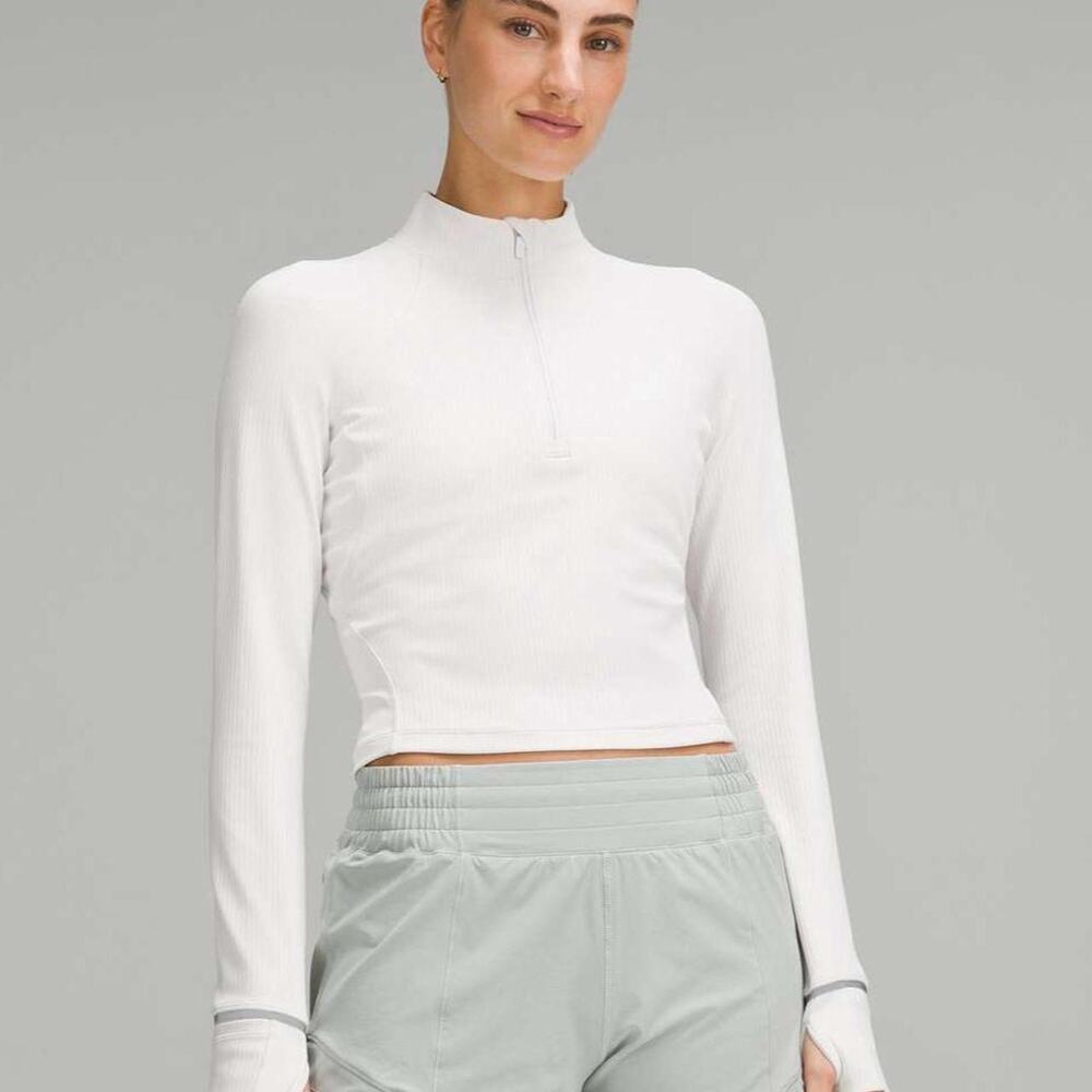 Lululemon its rulu ribbed cropped